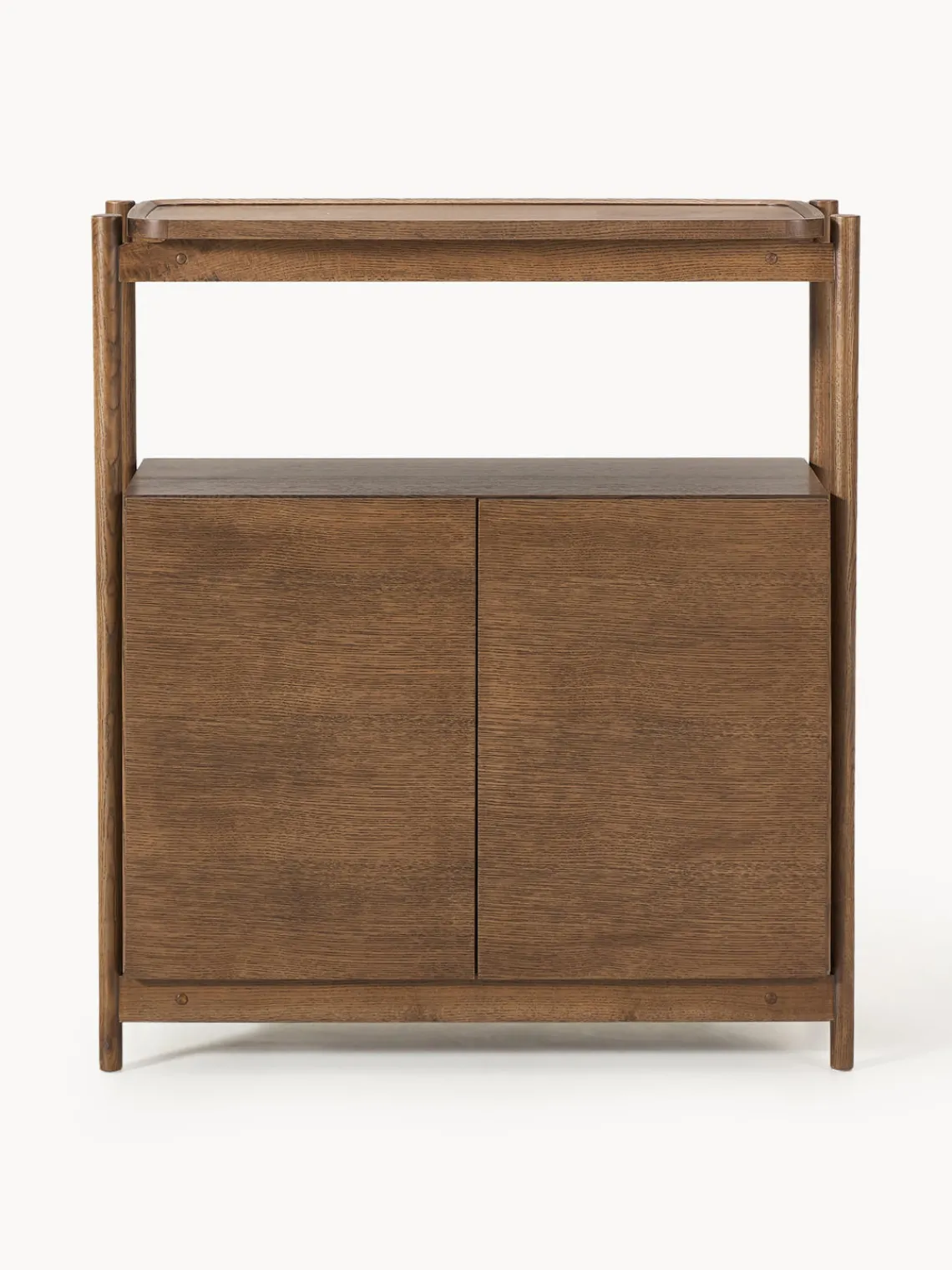 Sifonieres|Sifonieres>Westwing Collection Chiffonnier de madera Libby Madera de roble oscura