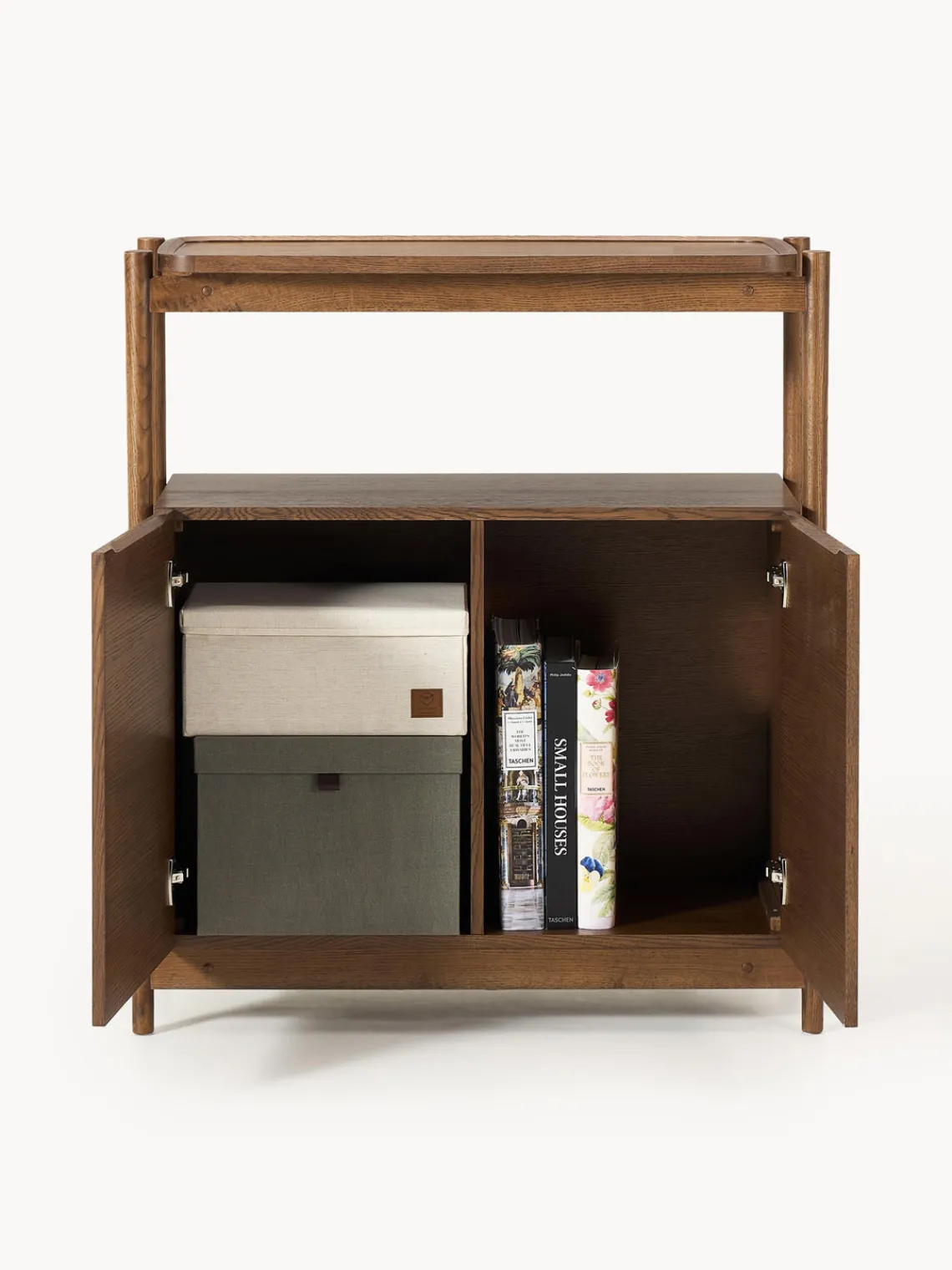 Sifonieres|Sifonieres>Westwing Collection Chiffonnier de madera Libby Madera de roble oscura