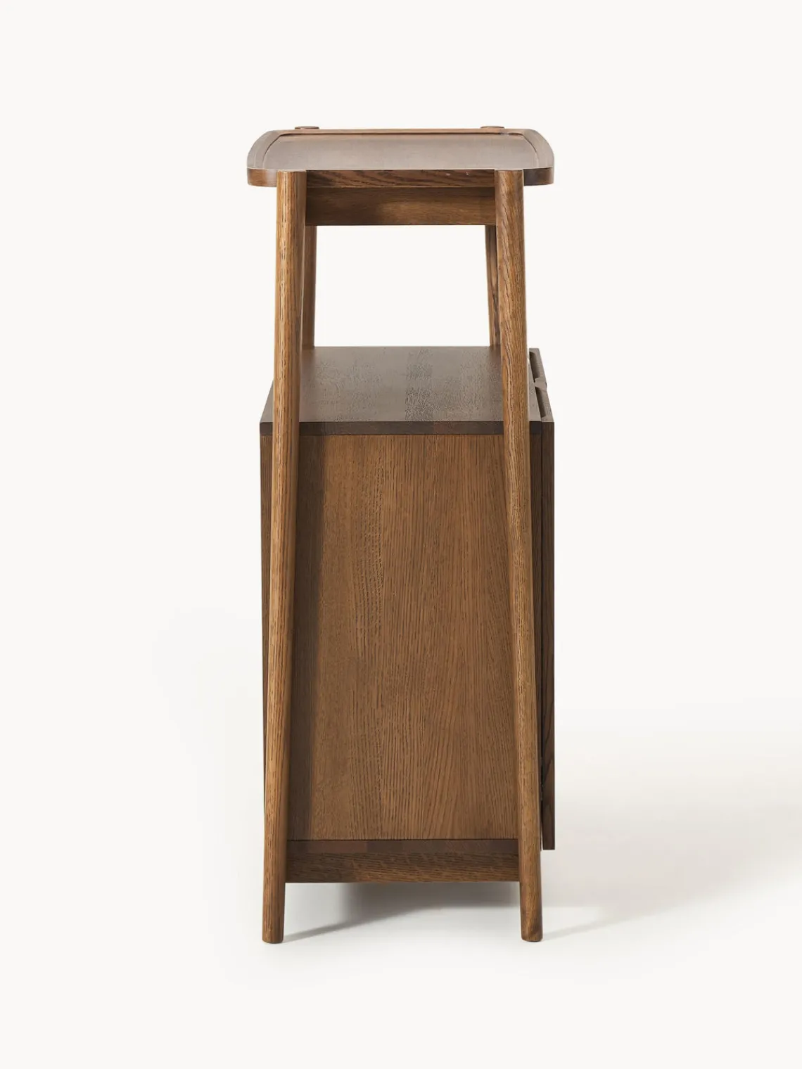 Sifonieres|Sifonieres>Westwing Collection Chiffonnier de madera Libby Madera de roble oscura