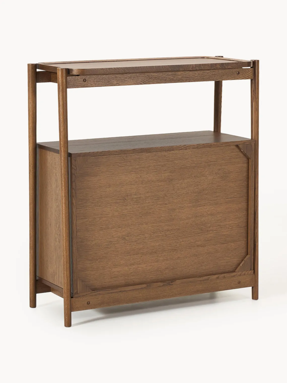 Sifonieres|Sifonieres>Westwing Collection Chiffonnier de madera Libby Madera de roble oscura