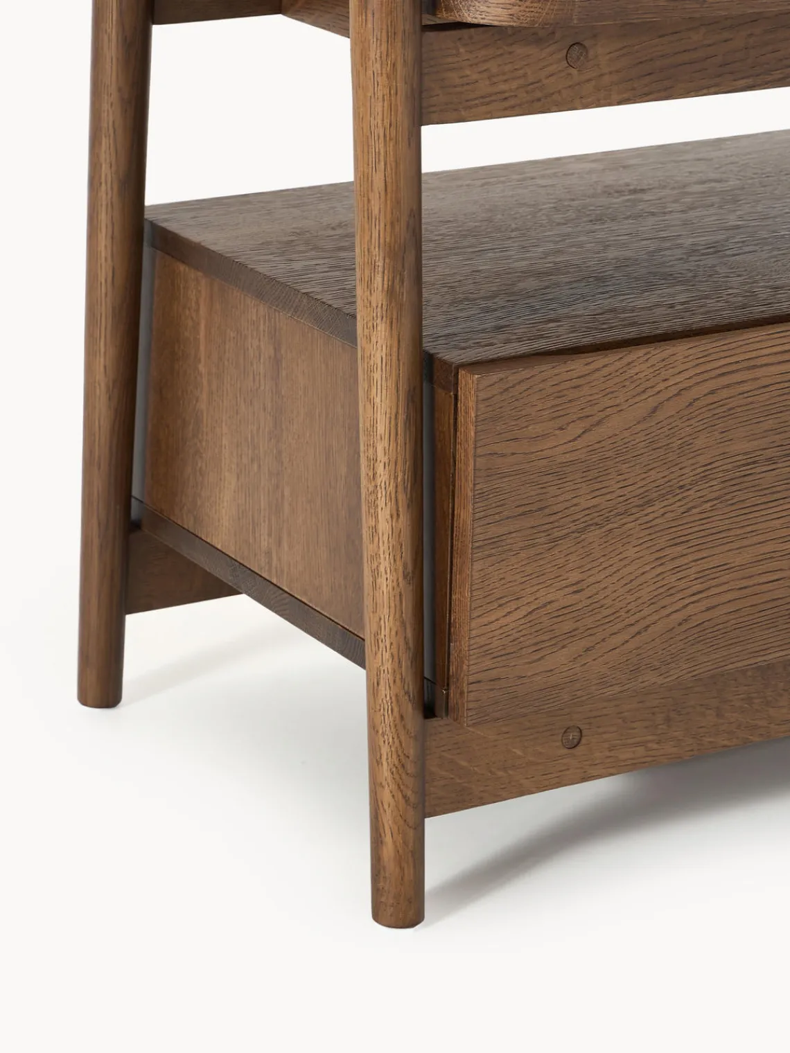 Sifonieres|Sifonieres>Westwing Collection Chiffonnier de madera Libby Madera de roble oscura