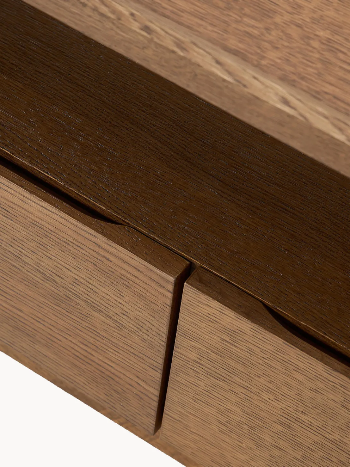 Sifonieres|Sifonieres>Westwing Collection Chiffonnier de madera Libby Madera de roble oscura