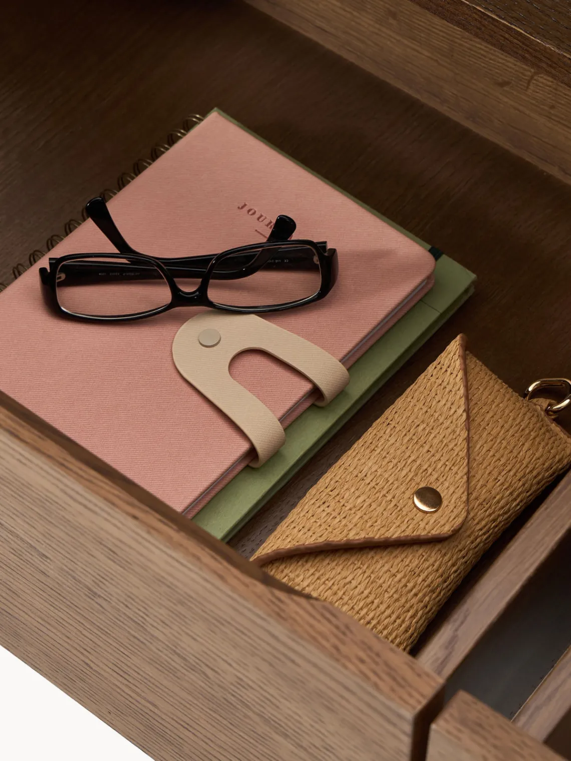 Sifonieres|Sifonieres>Westwing Collection Chiffonnier de madera Libby Madera de roble oscura