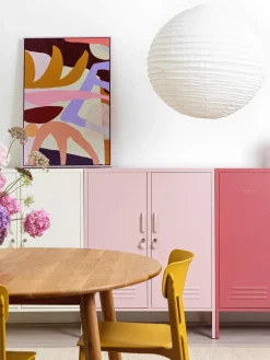 Armarios Infantiles|Sifonieres></noscript>Mustard Made Chiffonnier de metal The Midi Rosa claro