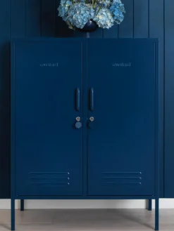 Armarios Infantiles|Sifonieres></noscript>Mustard Made Chiffonnier de metal The Midi Azul oscuro