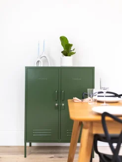 Armarios Infantiles|Sifonieres></noscript>Mustard Made Chiffonnier de metal The Midi Verde oscuro