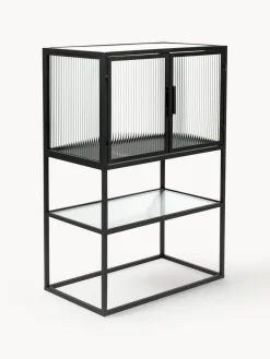 Sifonieres|Sifonieres>Dutchbone Chiffonnier de vidrio estriado Boli