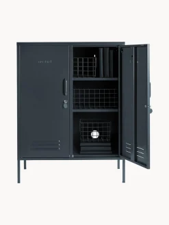 Armarios Infantiles|Sifonieres></noscript>Mustard Made Chiffonnier taquilla de metal The Midi Gris antracita