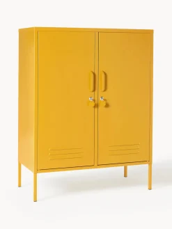 Armarios Infantiles|Sifonieres>Mustard Made Chiffonnier taquilla de metal The Midi Mostaza