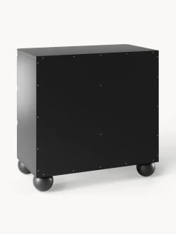 Cómodas|Cómodas></noscript>Westwing Collection Cómoda con patas esféricas Bumba Negro