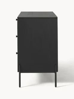 Cómodas|Cómodas></noscript>Westwing Collection Cómoda con tejido vienés Vienna Madera de mango, negro