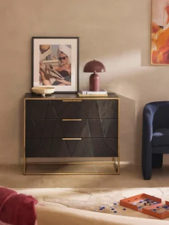 Sale Cómoda de madera de mango maciza Harry Cómodas|Cómodas