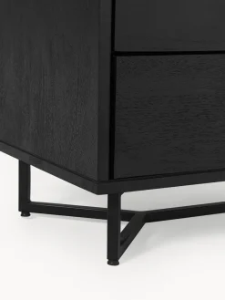 Cómodas|Cómodas></noscript>Westwing Collection Cómoda de madera de mango Luca Madera de mango pintado, negro