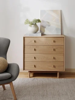 New Cómoda de madera de roble Diana Cómodas|Cómodas