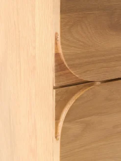Discount Cómoda de madera de roble Cadi Cómodas|Cómodas