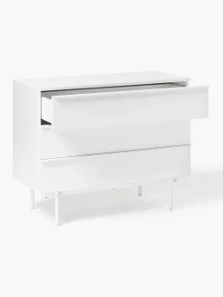 Cómodas|Cómodas></noscript>Westwing Collection Cómoda de madera Elona Blanco mate