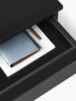 Cómodas|Cómodas></noscript>Westwing Collection Cómoda de madera Elona Negro mate