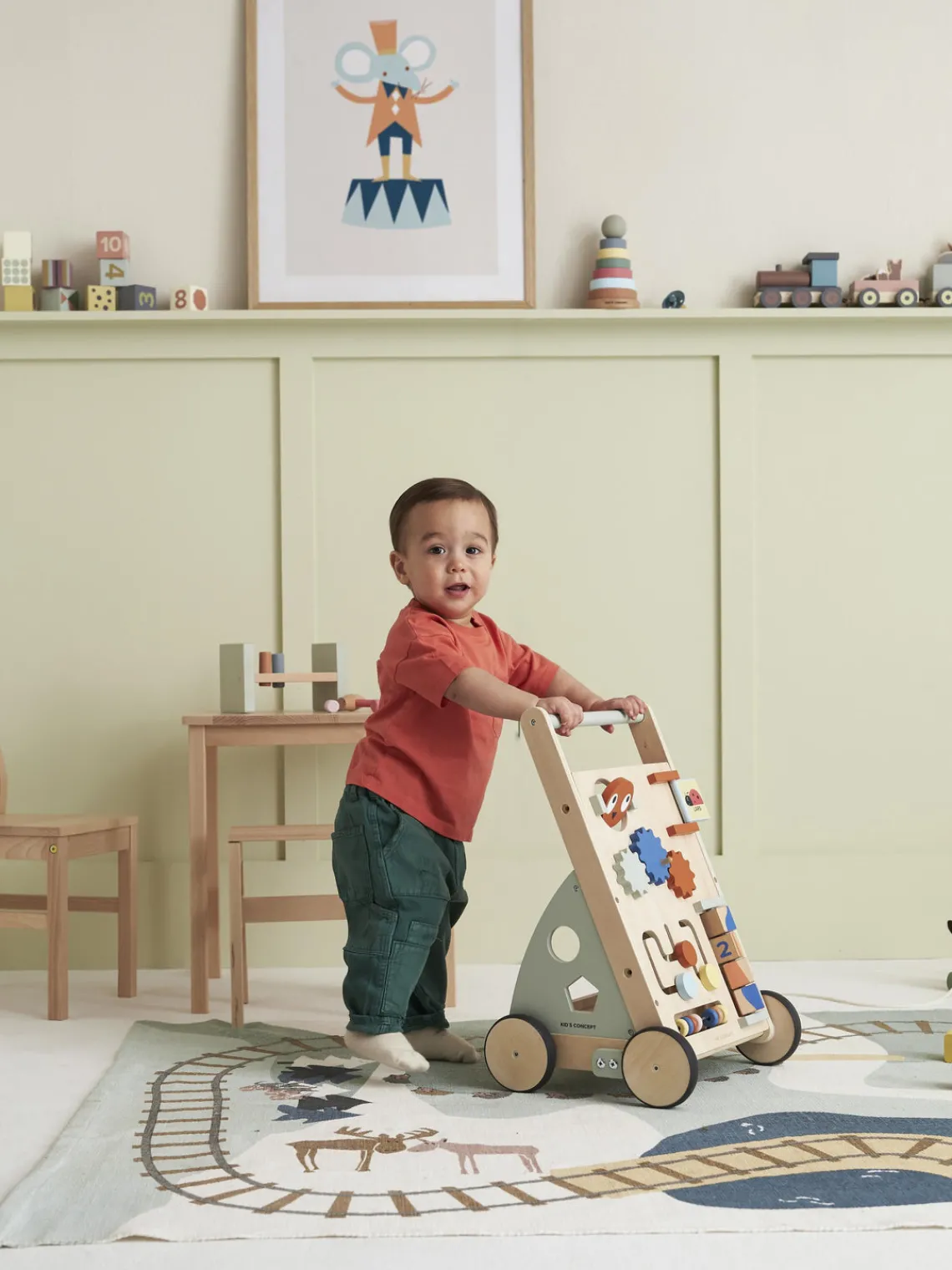 Hot Cochecito de actividades Edvin Niños Juguetes A Partir De 1 Año|Decoración Infantil