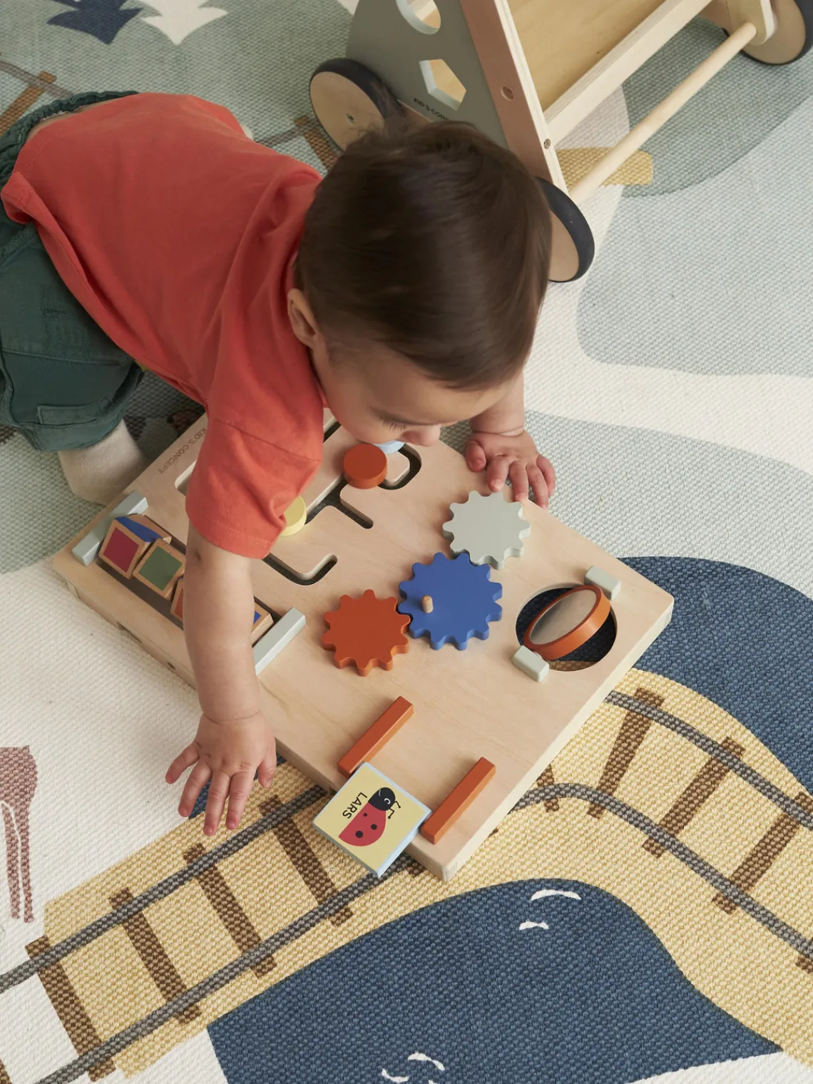 Hot Cochecito de actividades Edvin Niños Juguetes A Partir De 1 Año|Decoración Infantil