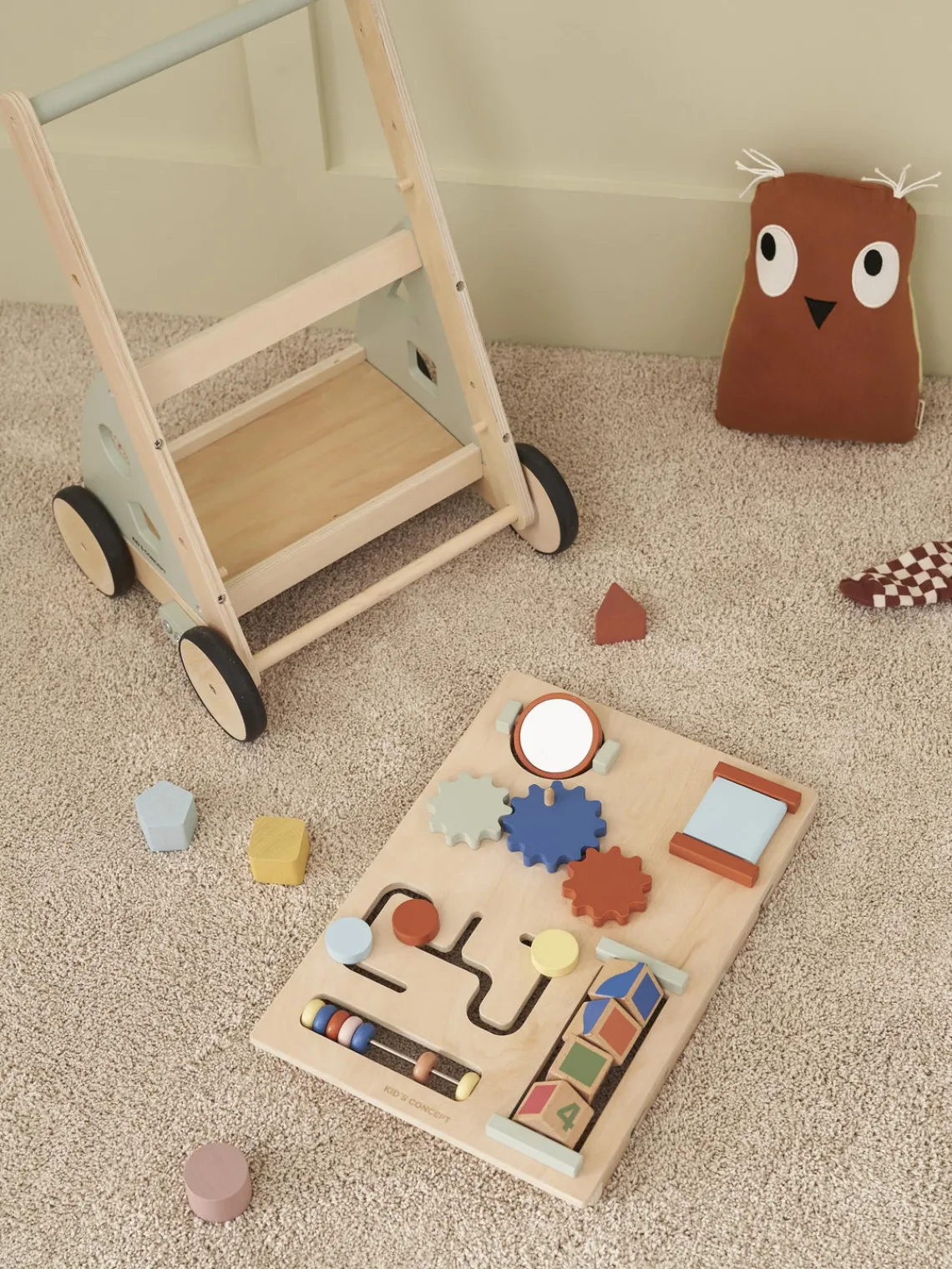 Hot Cochecito de actividades Edvin Niños Juguetes A Partir De 1 Año|Decoración Infantil