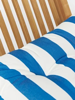 Cojines Para Sillas|Cojines Para Sillas De Jardín></noscript>Westwing Collection Cojines de asiento para exterior Cosby, 2 uds. Blanco, azul