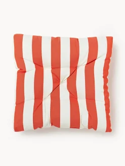 Cojines Para Sillas|Cojines Para Sillas De Jardín>Westwing Collection Cojines de asiento para exterior Cosby, 2 uds. Blanco, naranja