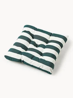 Cojines Para Sillas|Cojines Para Sillas De Jardín>Westwing Collection Cojines de asiento para exterior Cosby, 2 uds. Blanco, azul petróleo