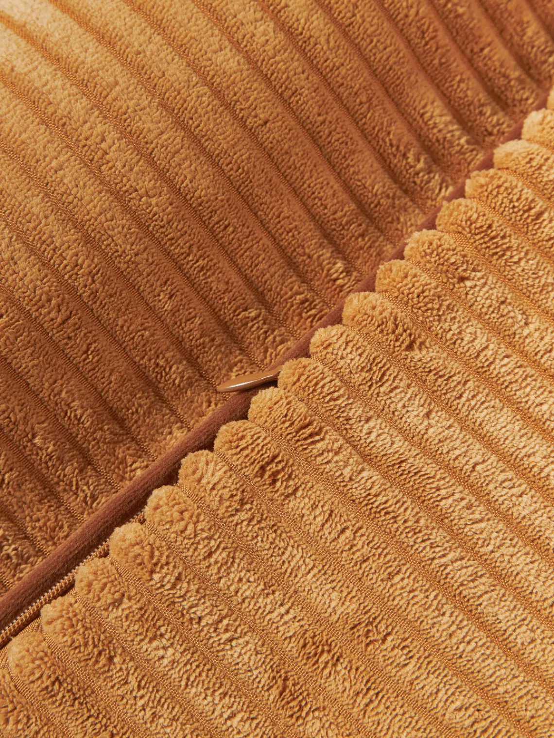 Cojines Decorativos|Mantas>Westwing Collection Cojín alargado de pana Kylen Naranja