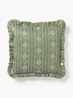 Discount Cojín artesanal con ribete Mako Cojines Decorativos|Mantas