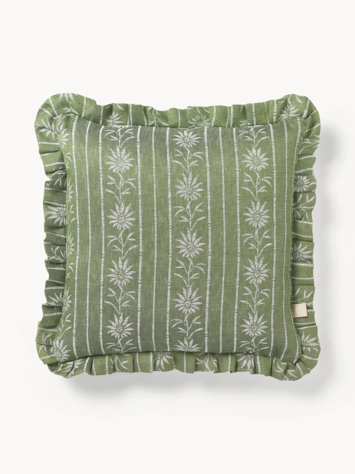 Discount Cojín artesanal con ribete Mako Cojines Decorativos|Mantas