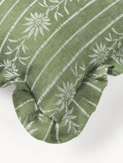 Discount Cojín artesanal con ribete Mako Cojines Decorativos|Mantas