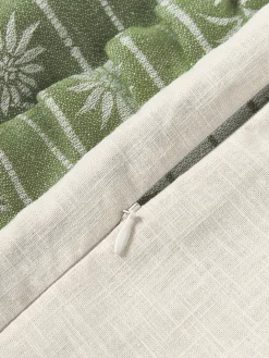 Discount Cojín artesanal con ribete Mako Cojines Decorativos|Mantas