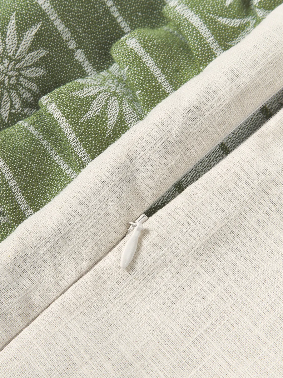 Discount Cojín artesanal con ribete Mako Cojines Decorativos|Mantas