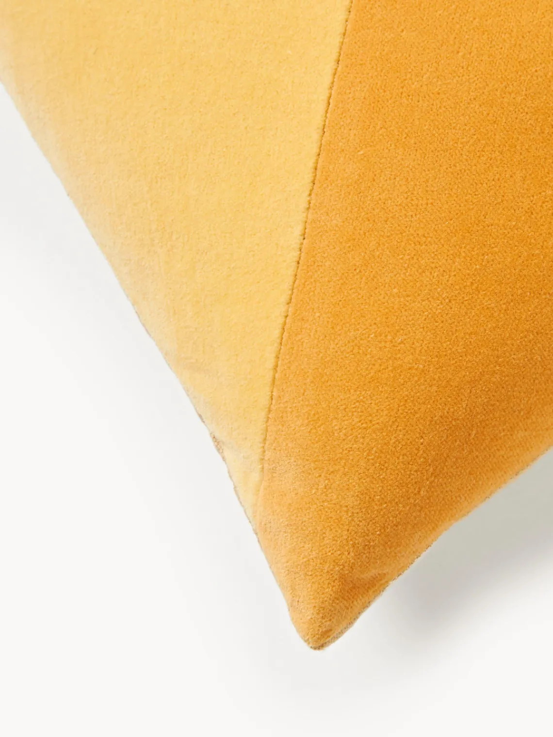 Mantas|Cojines Decorativos>HKLIVING Cojín artesanal de algodón April Naranja, amarillo mostaza