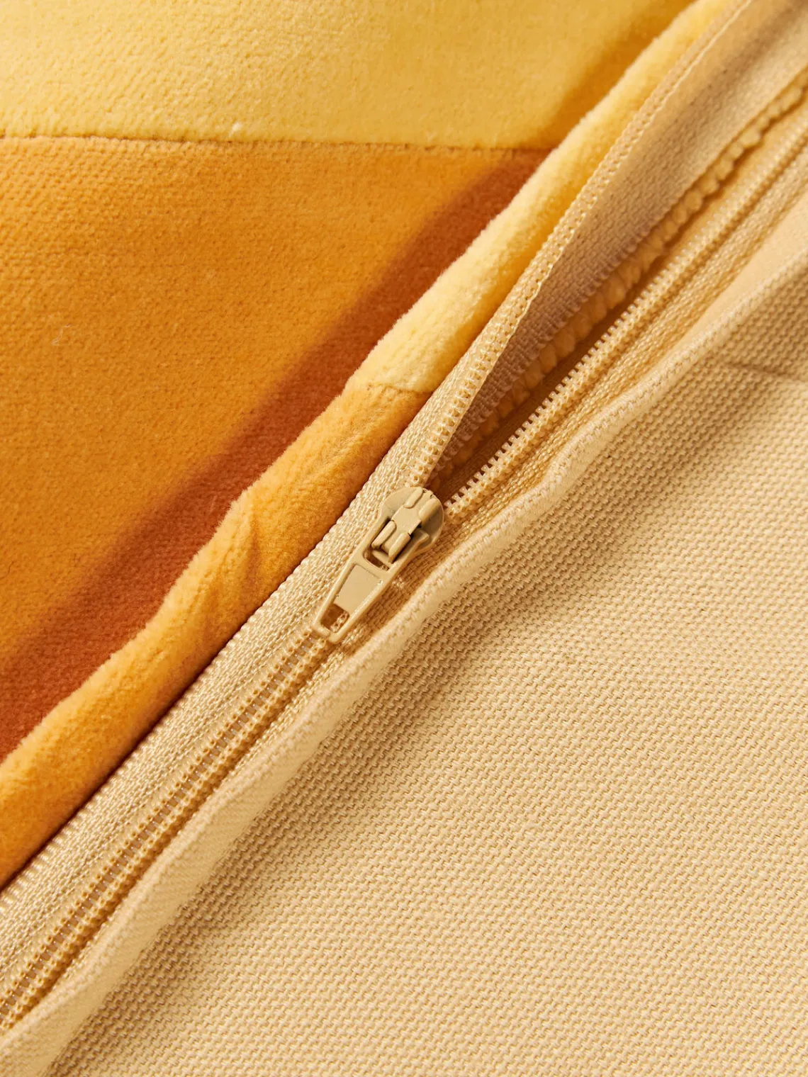 Mantas|Cojines Decorativos>HKLIVING Cojín artesanal de algodón April Naranja, amarillo mostaza