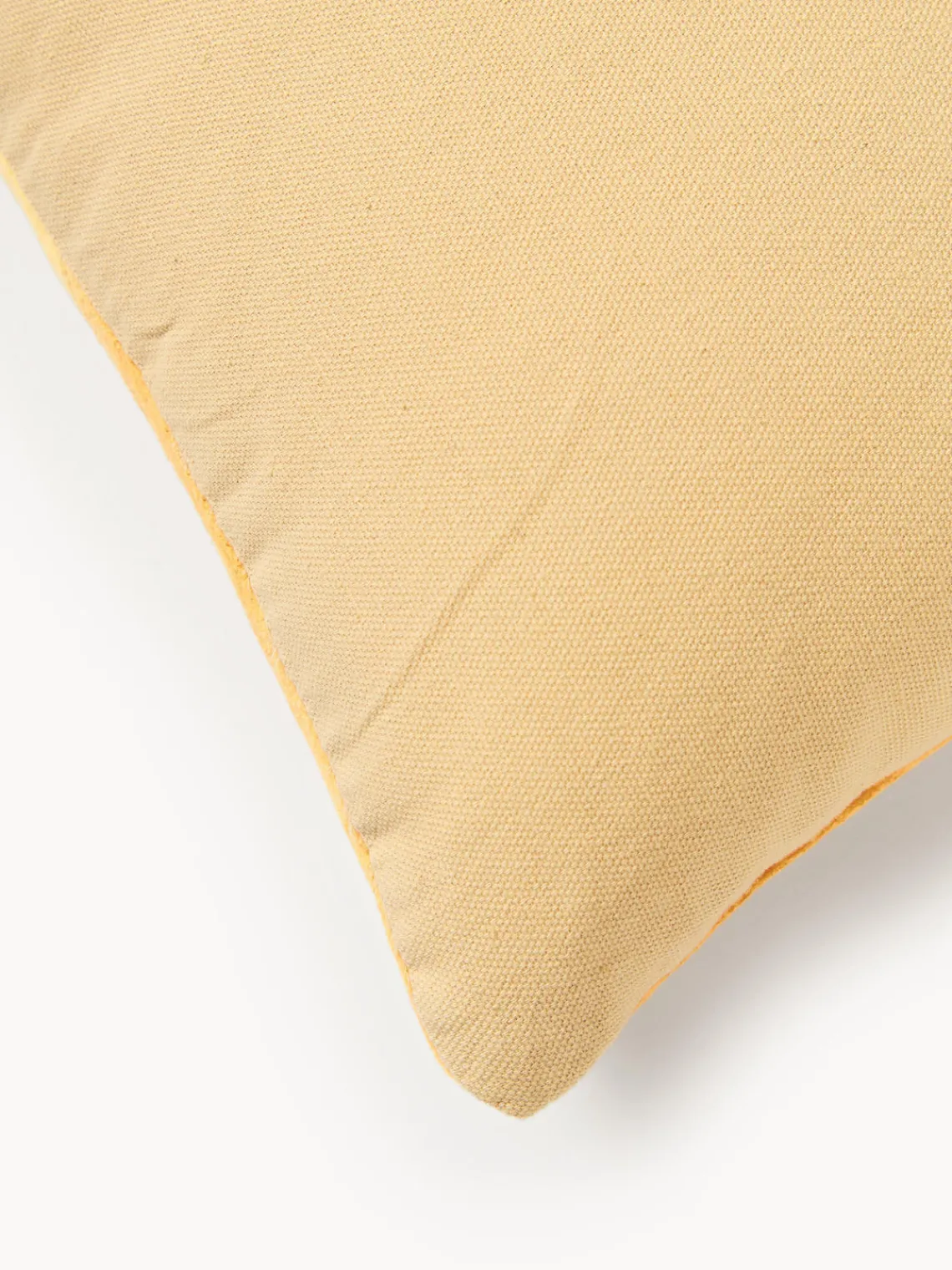 Mantas|Cojines Decorativos>HKLIVING Cojín artesanal de algodón April Naranja, amarillo mostaza