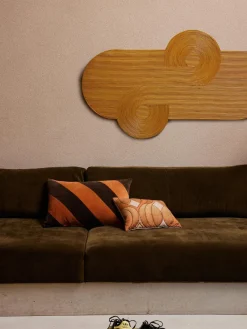 Cojín artesanal de algodón September Cojines Decorativos|Mantas