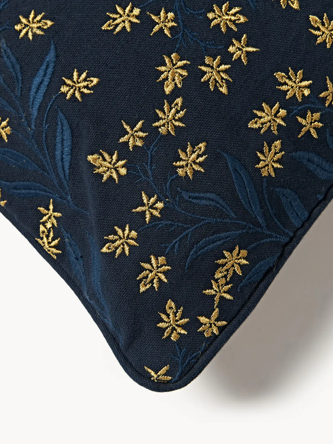 Cojines Decorativos|Cojines Decorativos>Palais Cojín artesanal de dos caras con motivo floral y rayas Audrey