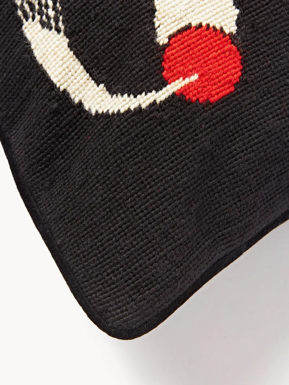 Hot Cojín artesanal de lana Lips Smolder Cojines Decorativos|Mantas