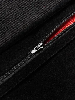 Hot Cojín artesanal de lana Lips Smolder Cojines Decorativos|Mantas