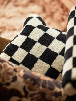 Clearance Cojín artesanal de lana Statement Cojines Decorativos|Mantas