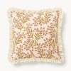 Cojines Decorativos|Mantas>Palais Cojín artesanal de lino con ribete Audrey