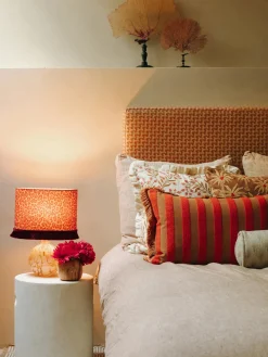 Cojines Decorativos|Mantas></noscript>Palais Cojín artesanal de lino con ribete Audrey