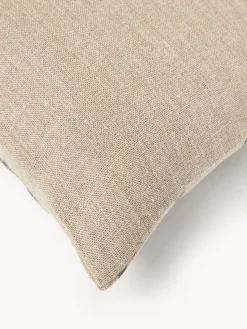 Outlet Cojín artesanal de lino Oleo Cojines Decorativos|Mantas