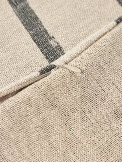 Outlet Cojín artesanal de lino Oleo Cojines Decorativos|Mantas