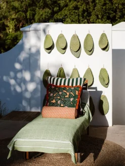 New Cojín artesanal exterior Janis Mantas|Cojines De Exterior