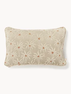 Mantas|Cojines De Exterior>Palais Cojín artesanal exterior Laura Gris claro, beige claro