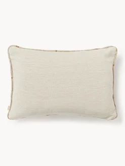 Mantas|Cojines De Exterior>Palais Cojín artesanal exterior Laura Gris claro, beige claro
