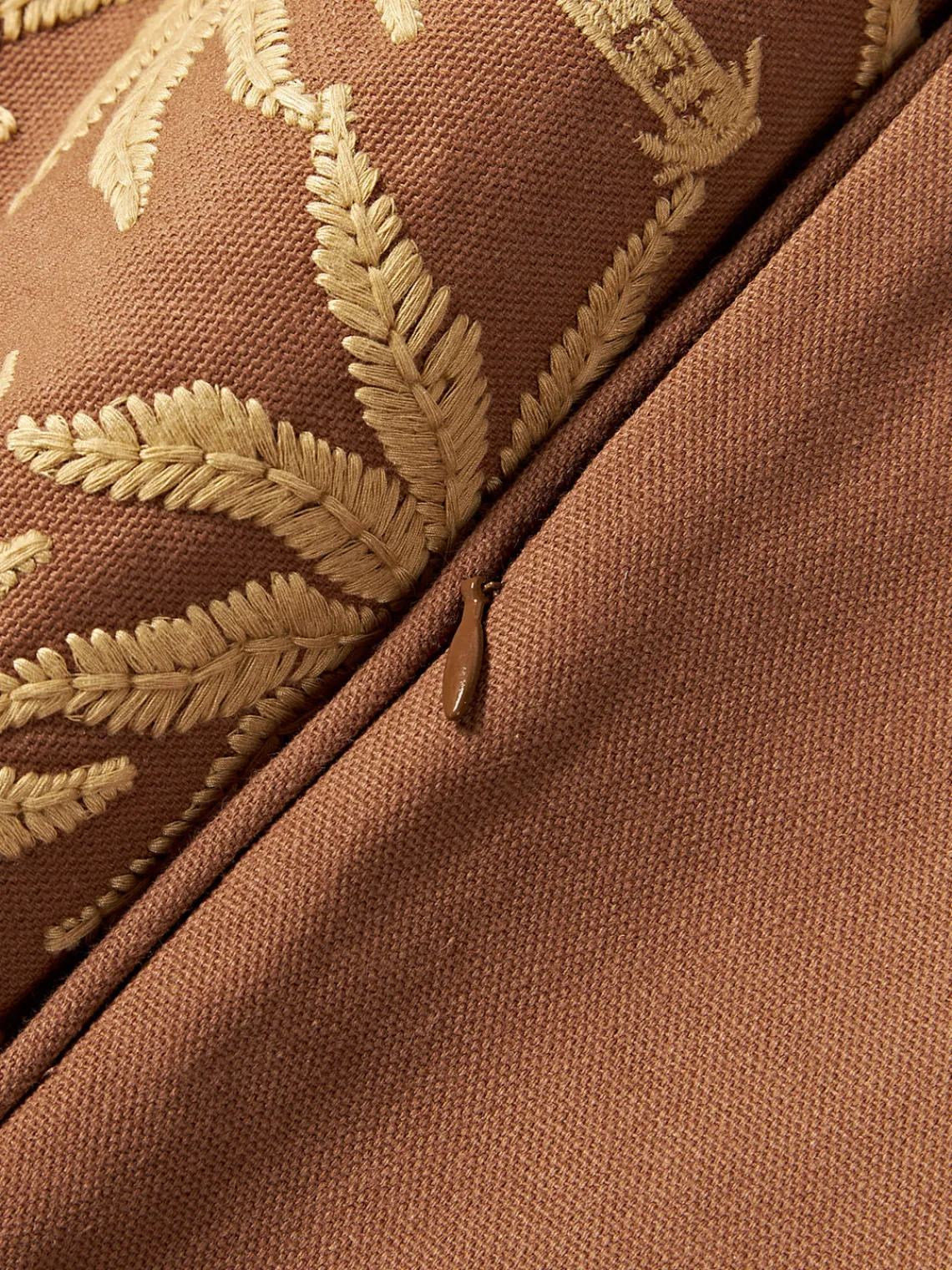 Cojines Decorativos|Mantas>Palais Cojín artesanal Laura Marrón, beige, rojo