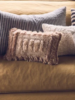 Cojín artesanal Natural Mantas|Cojines Decorativos